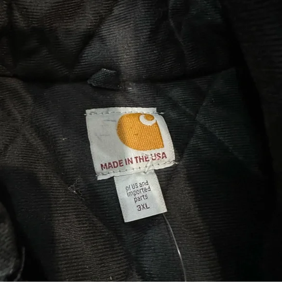 Abilene Christian university Carhartt canvas winter coat heavyweight size 3xl - Picture 2 of 6